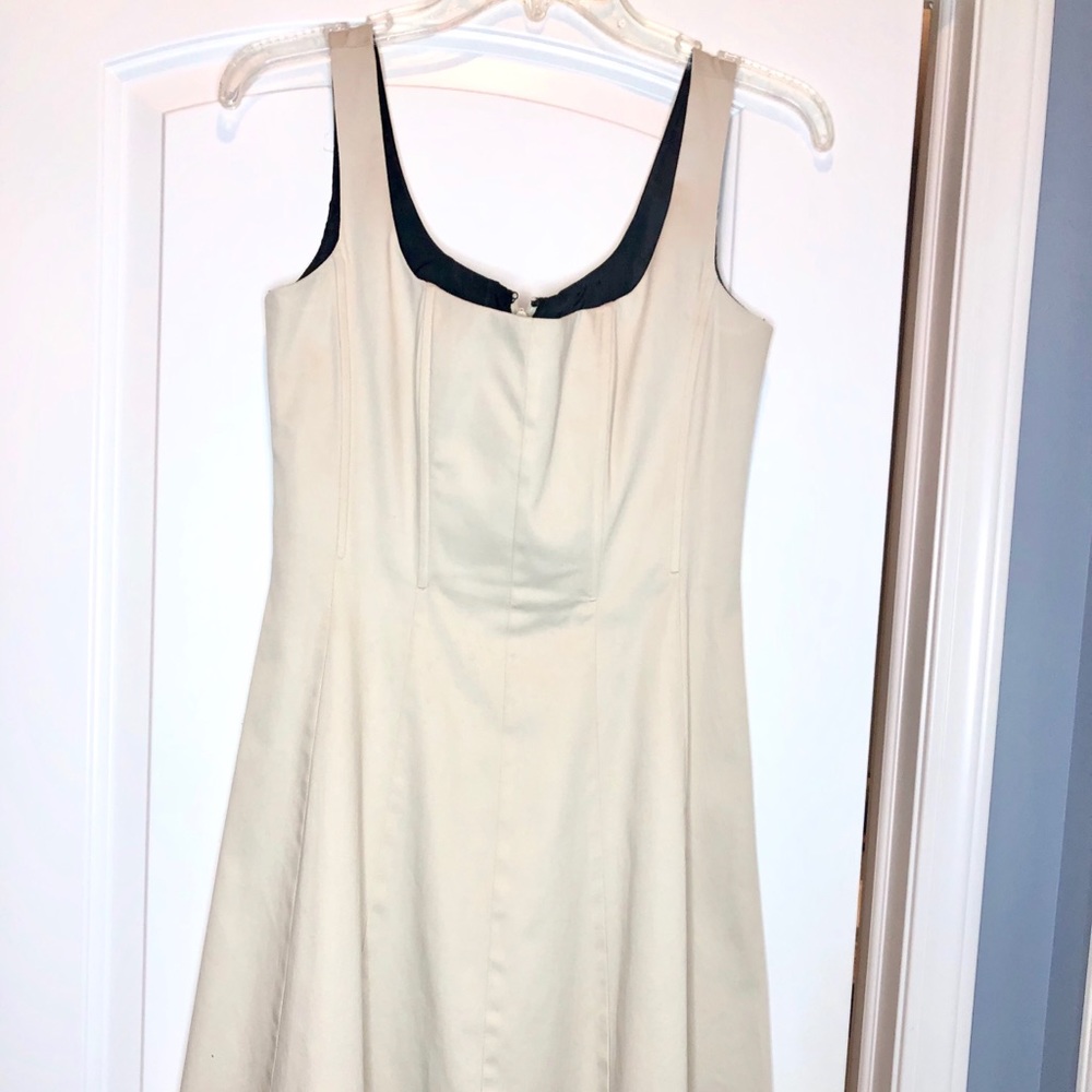 Beautiful dress with a black cover up jacket